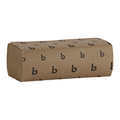 Boardwalk® Multifold Paper Towels, 1-Ply, 9 x 9.45, Natural, 250/Pack, 16 Packs/Carton - Cleaning Ideas