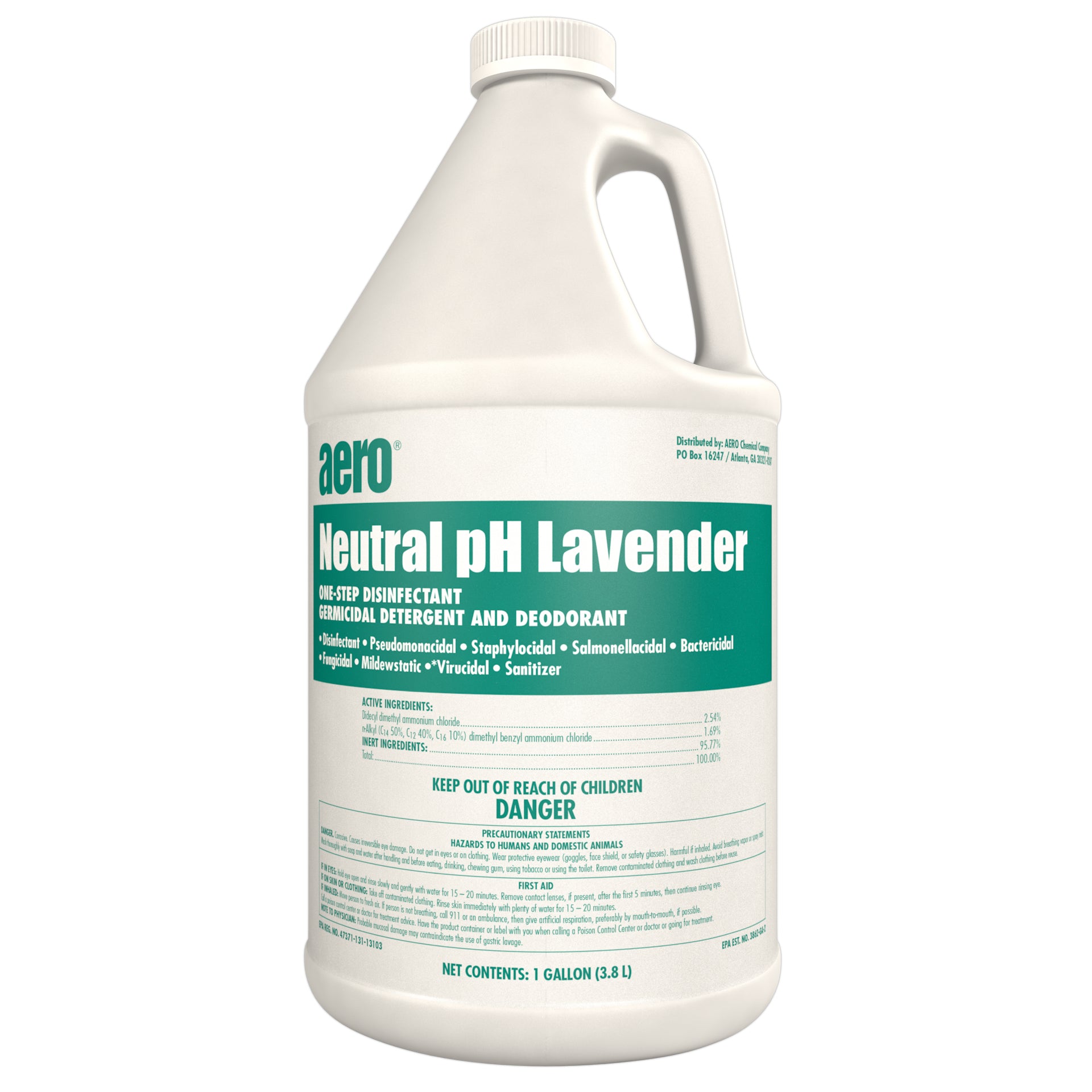 Lavender-Quat Concentrated Liquid Disinfectant gallons