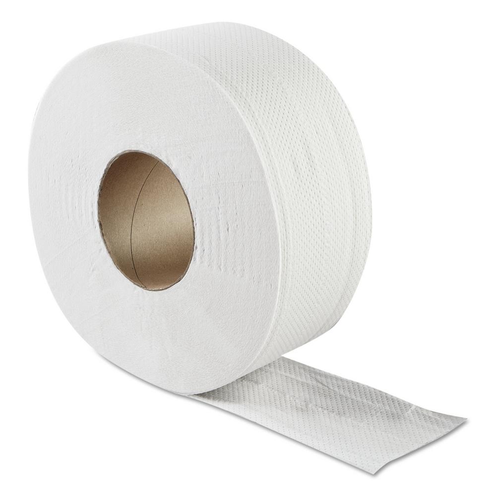 GEN Jumbo Jr. 2-Ply Toilet Paper Rolls, 12 Rolls (GENULTRA9B) - Cleaning Ideas 
