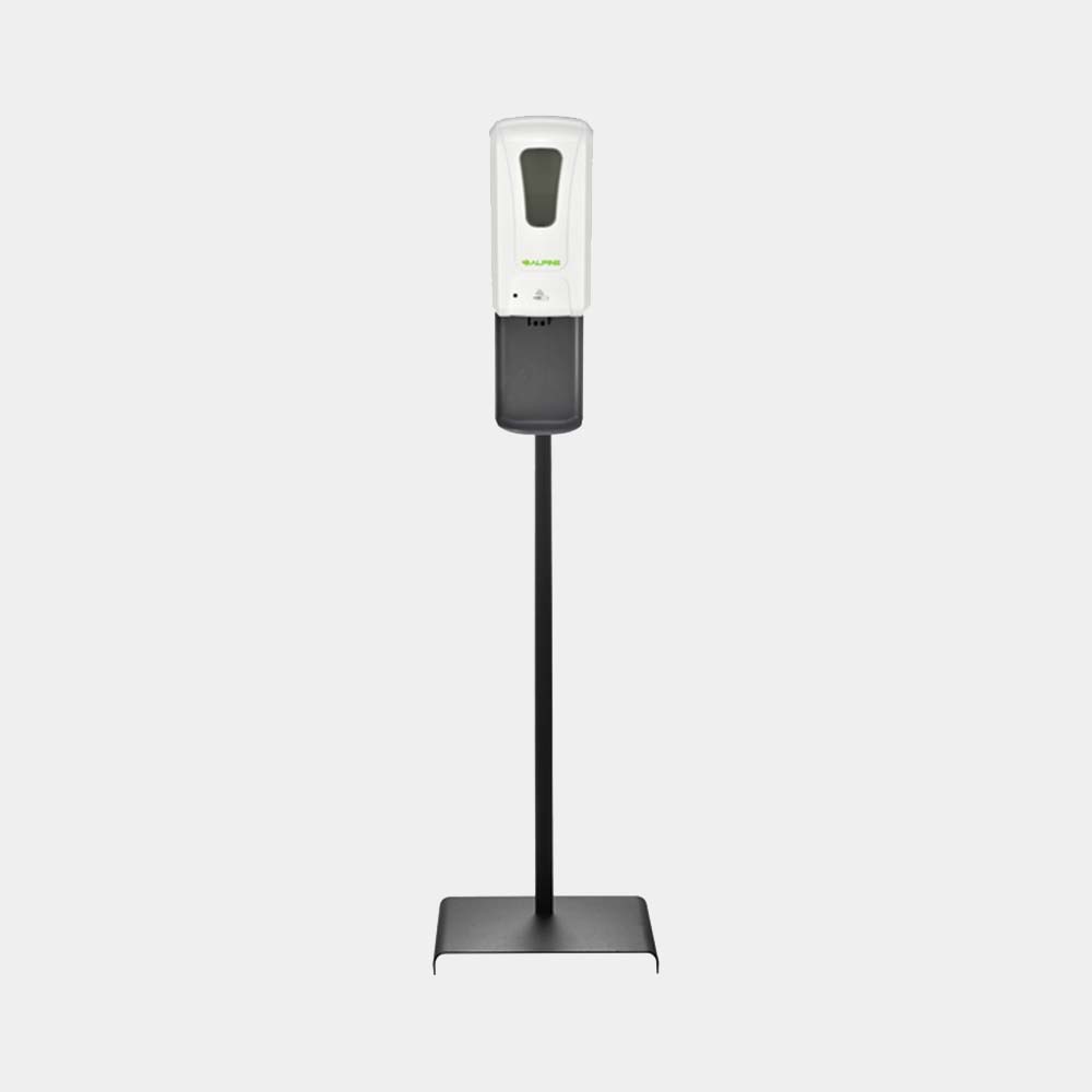 Hands free dispenser for soap and alcohol hand sanitizer with or without stand. - Cleaning Ideas