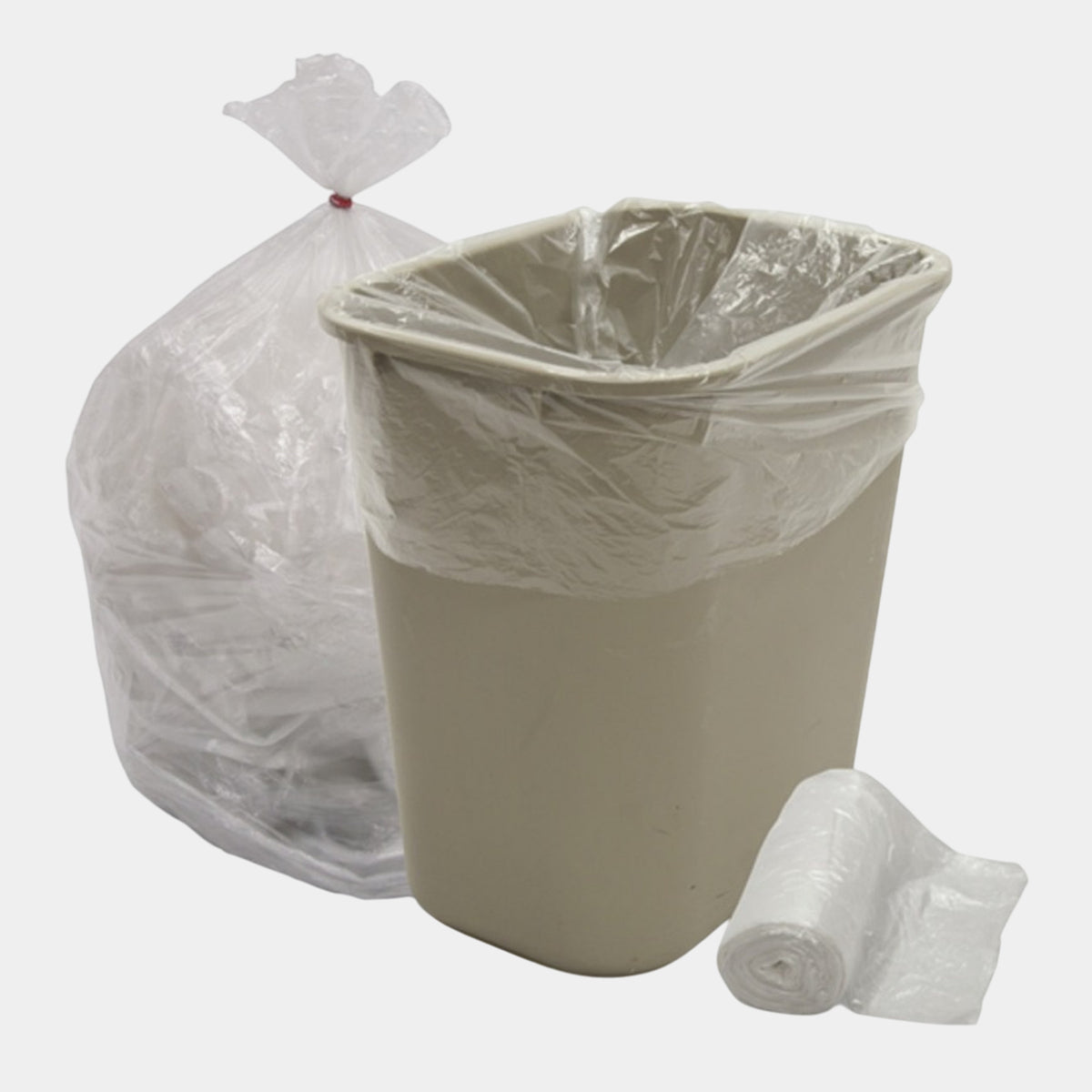 24x33 Natural Trash Can Liners – 12–16 Gallon