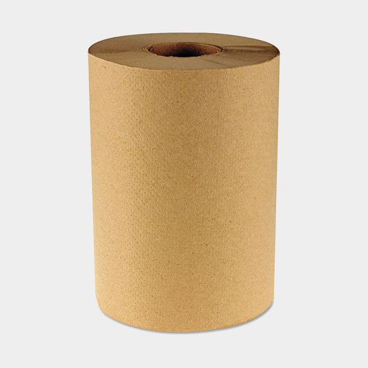 350 ft Brown Hard Roll Paper Towels, 12-Pack