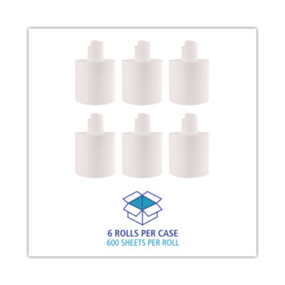 Boardwalk® Center-Pull Roll Paper Towels, 2-Ply, 7.6 x 8.9, White, 600/Roll, 6/Carton - Cleaning Ideas 