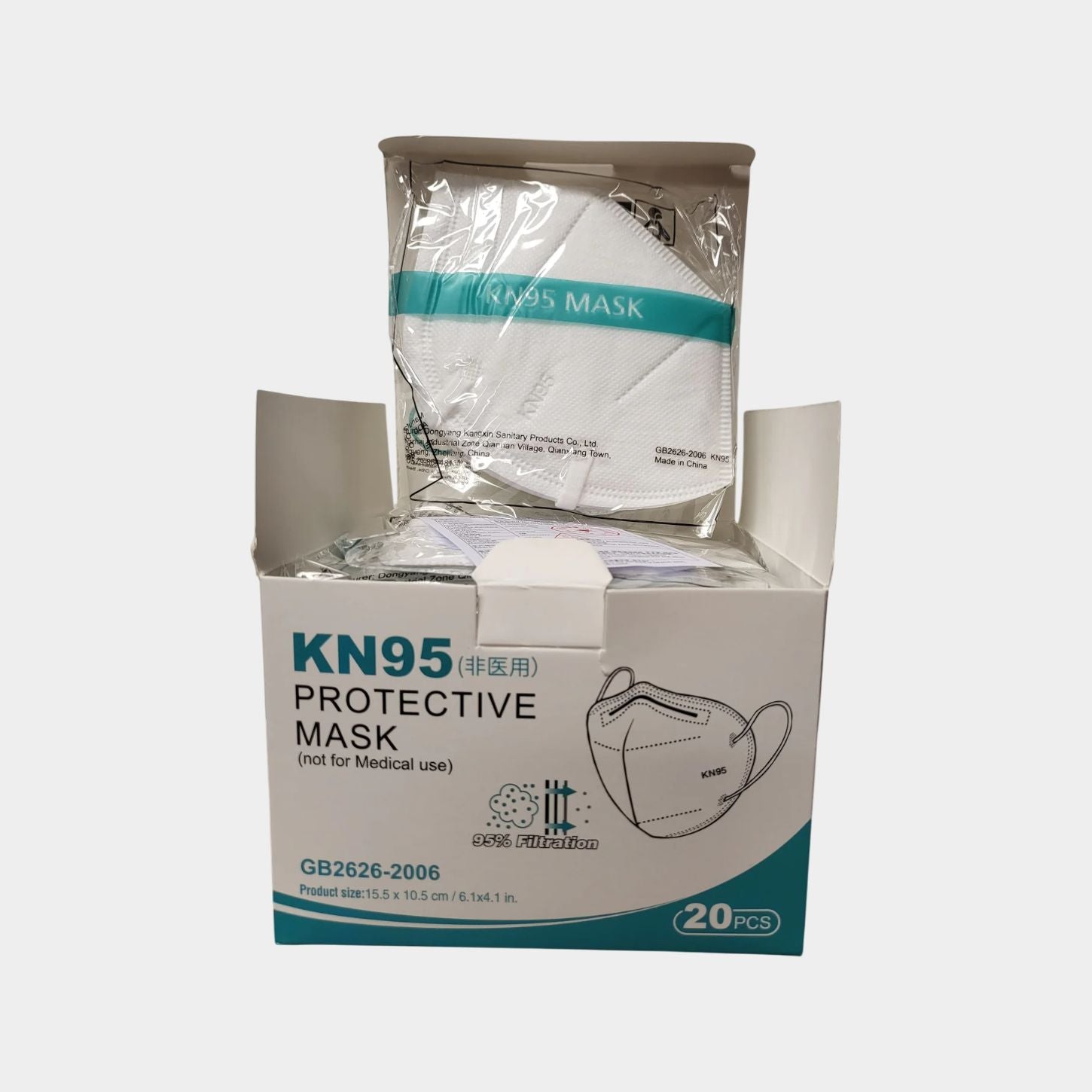 KN95 Facemask, Pack of 20