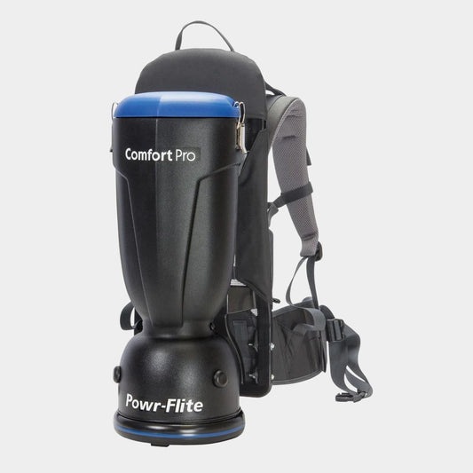 Powr-Flite Comfort Pro Backpack Vacuum, 6 Quart