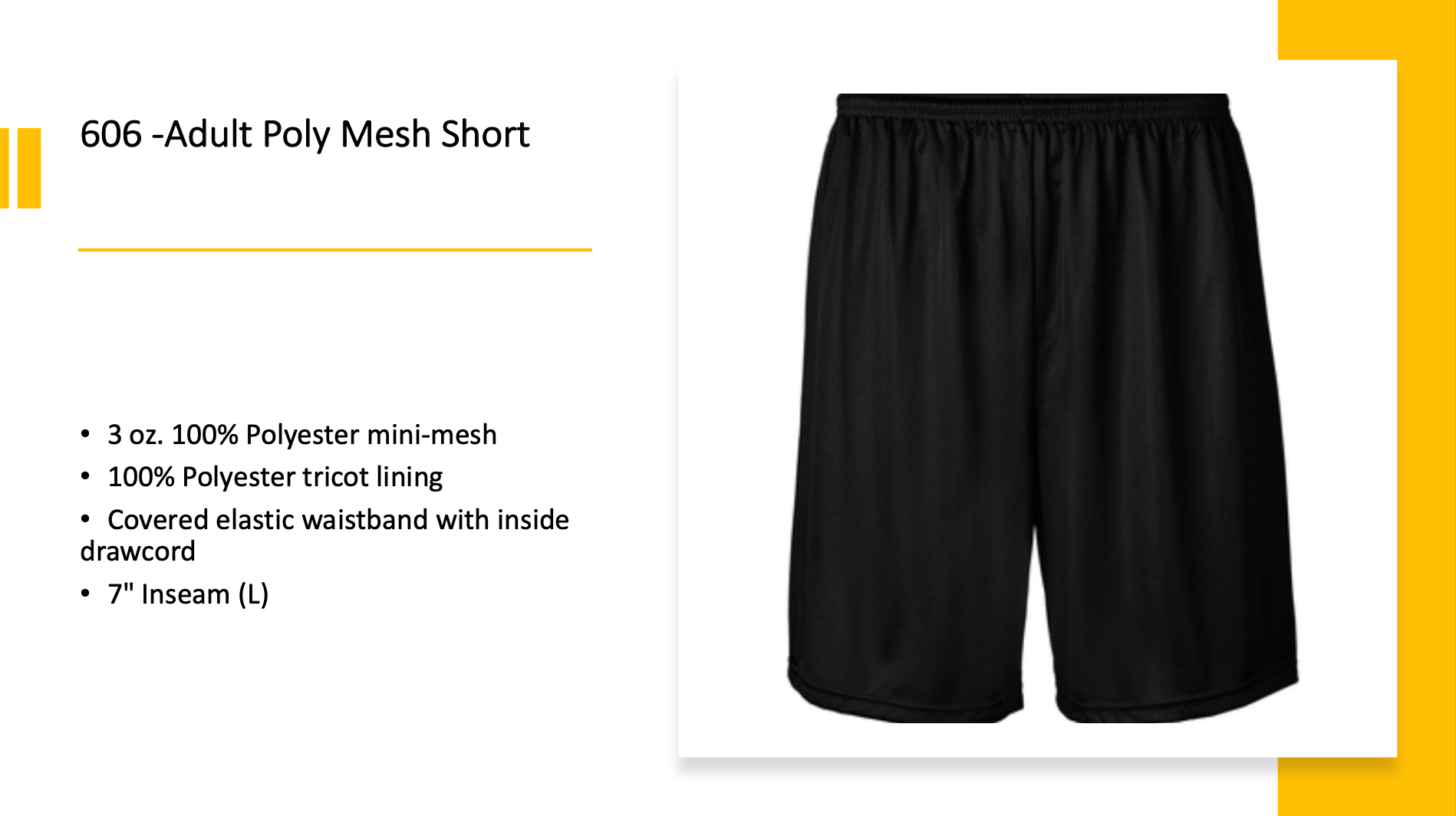 adult mesh shorts