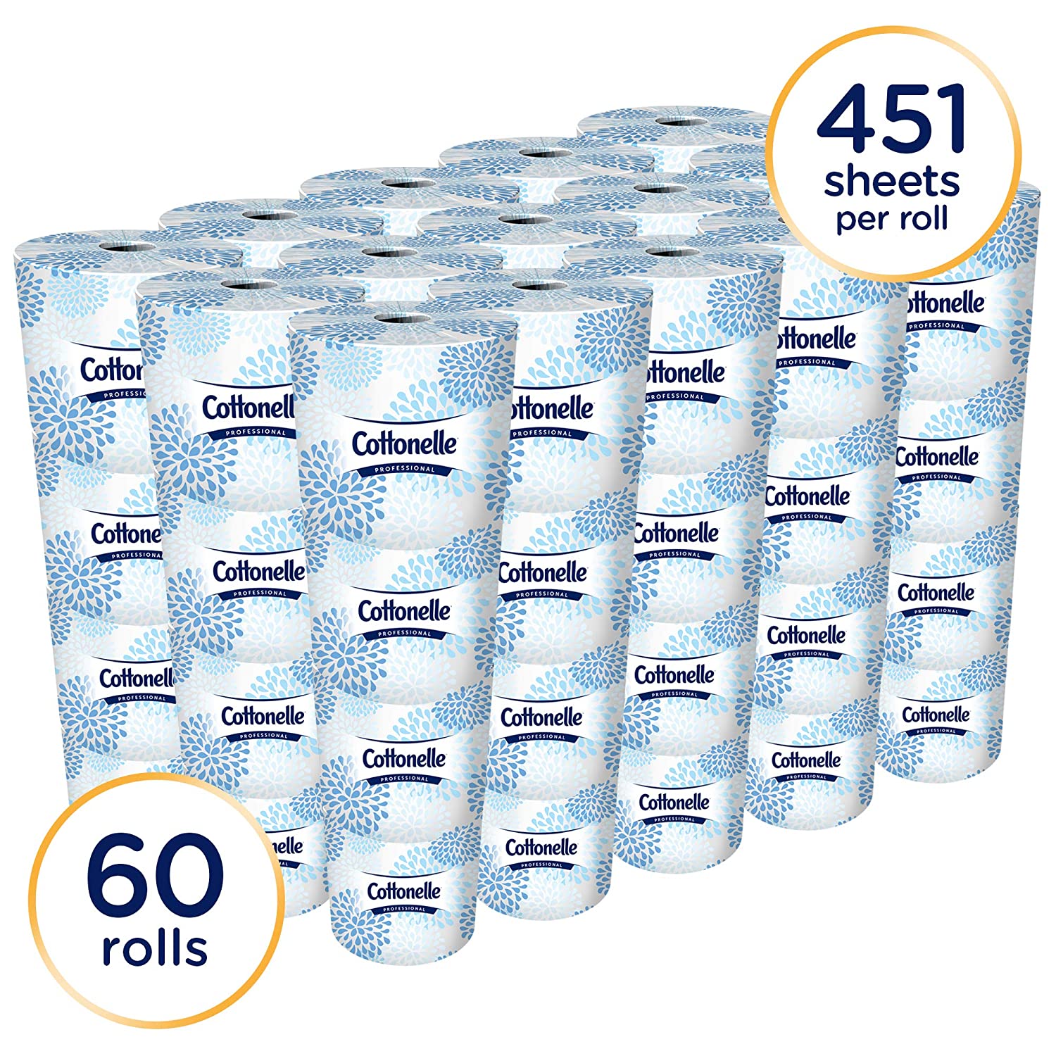 Scott Standard 2-Ply Toilet Paper Rolls, 80 Rolls