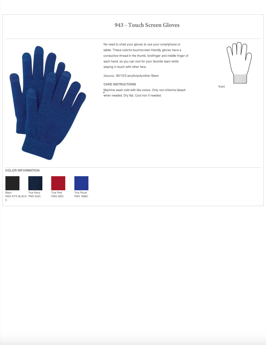 Adult Touch screen gloves - Cleaning Ideas 