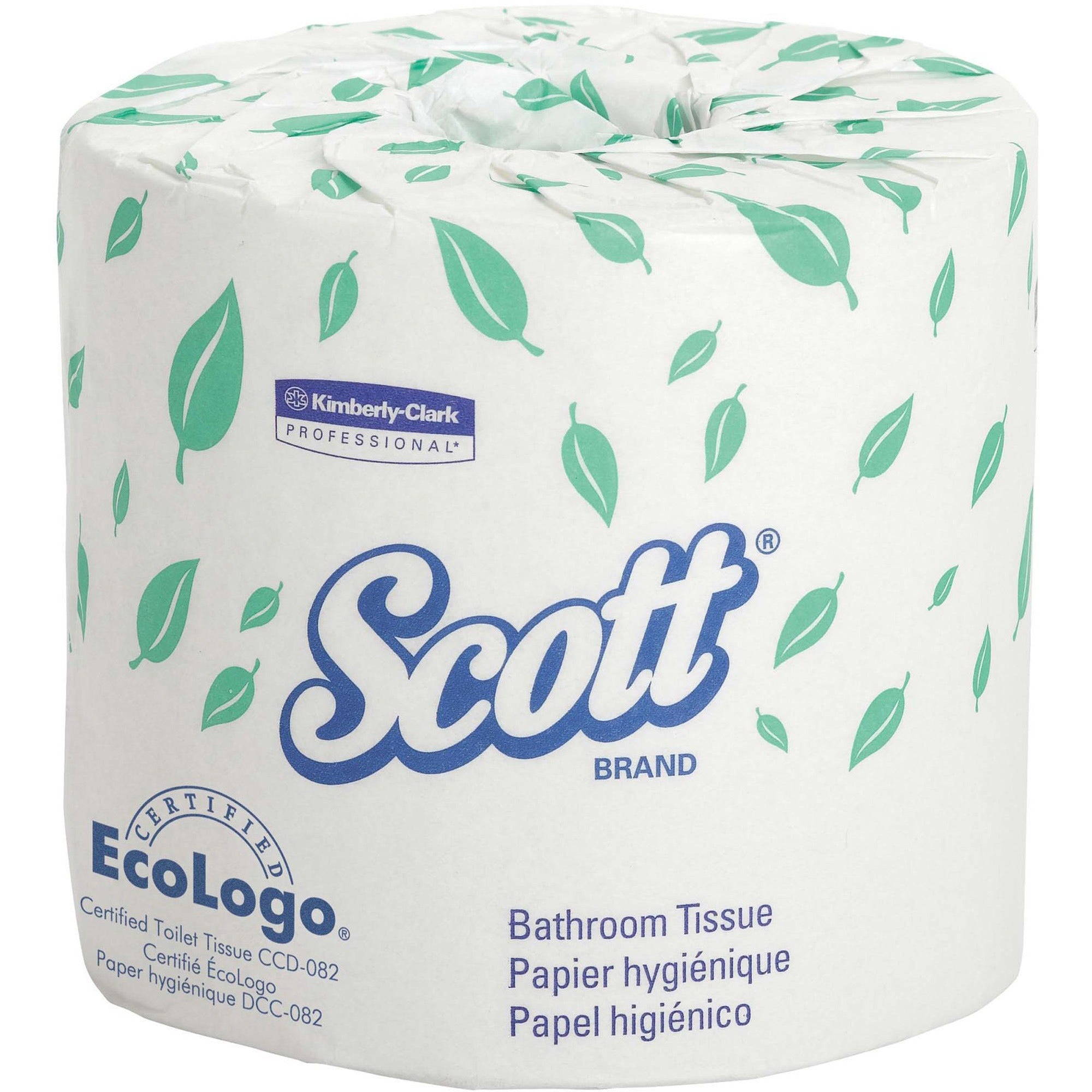 Scott Standard 2-Ply Toilet Paper Rolls, 80 Rolls