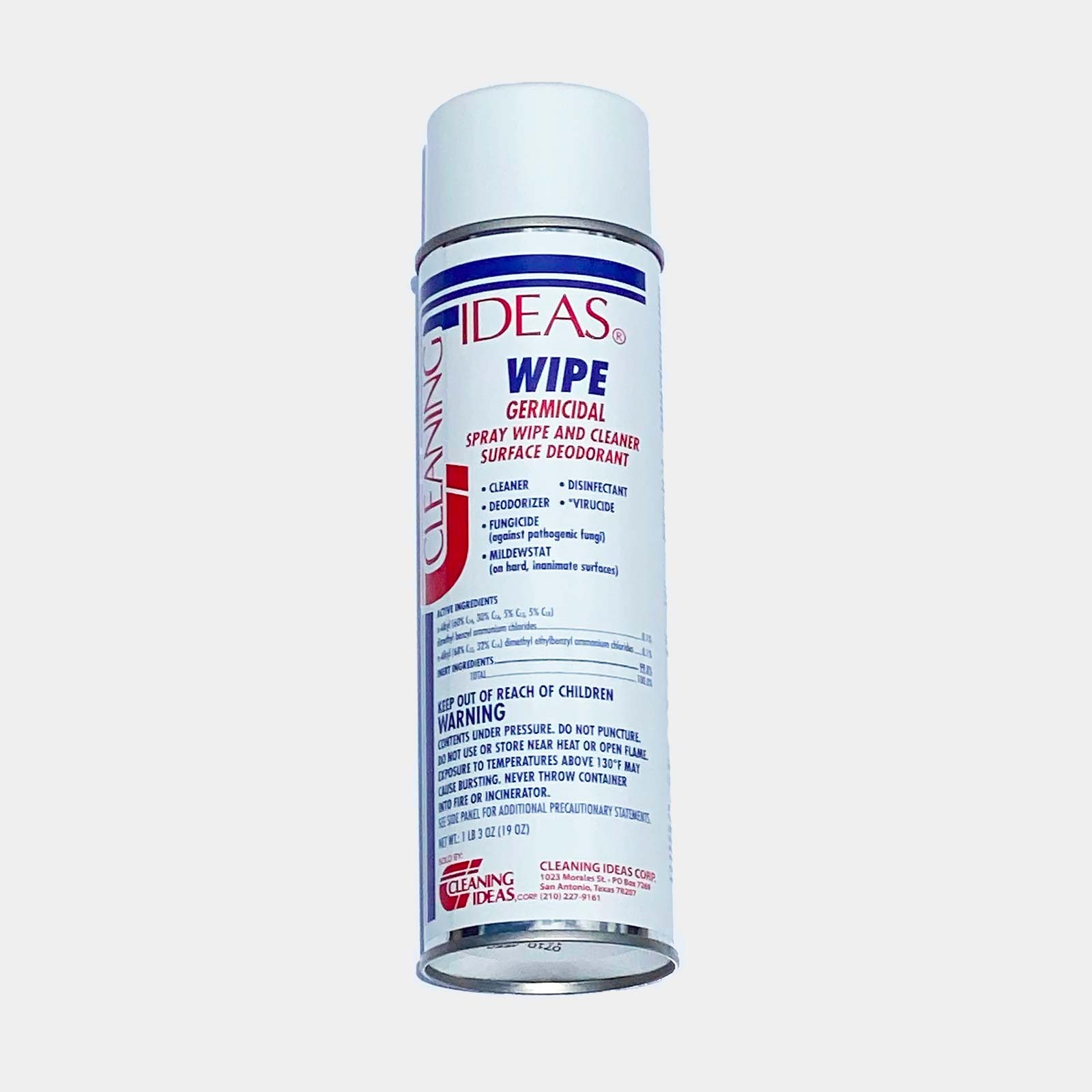 CLEANING IDEAS WIPE GERMICIDAL SPRAY WIPE AND CLEANER SURFACE DEODORAN ...